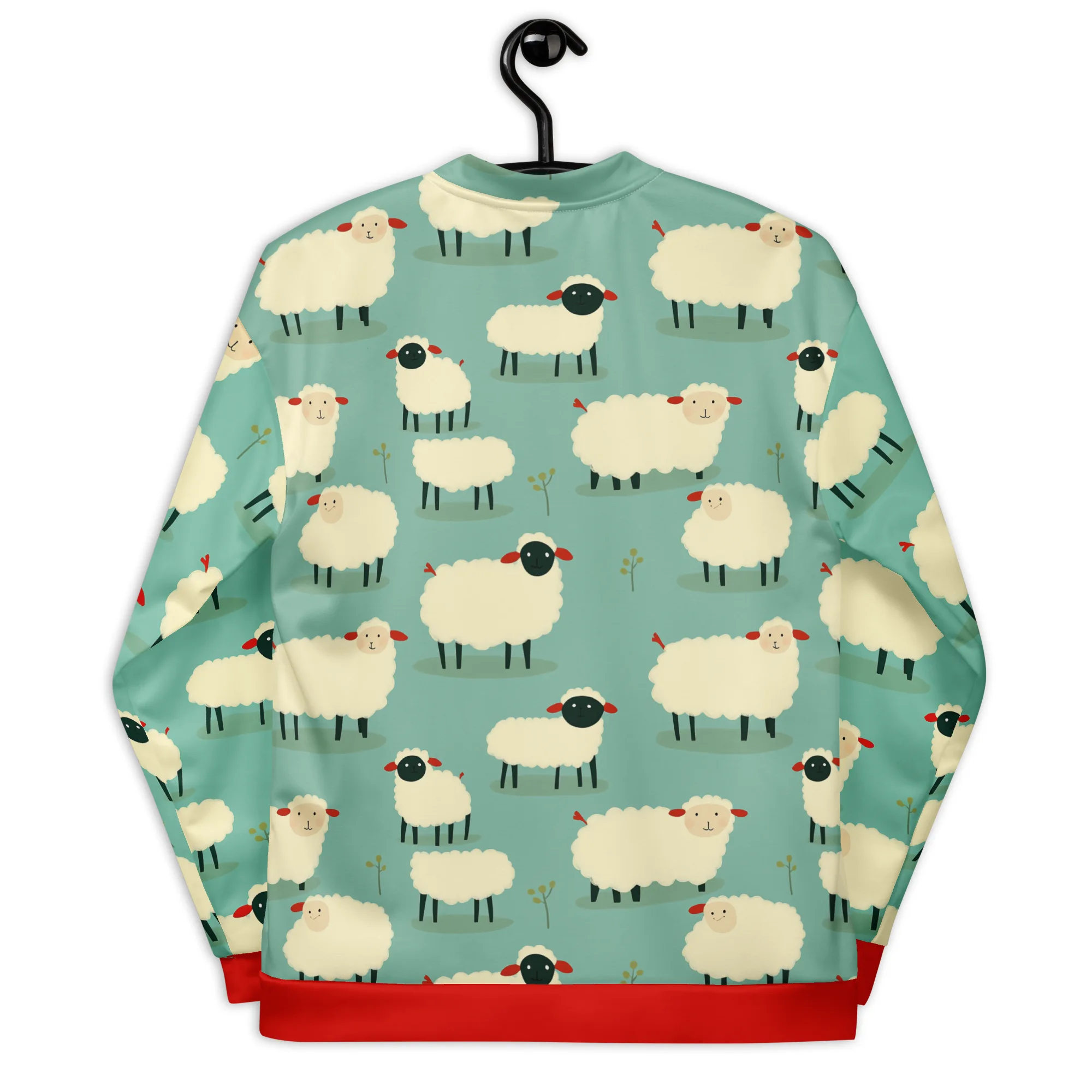 Sheep Dreams unisex bomber jacket - Imagen 9