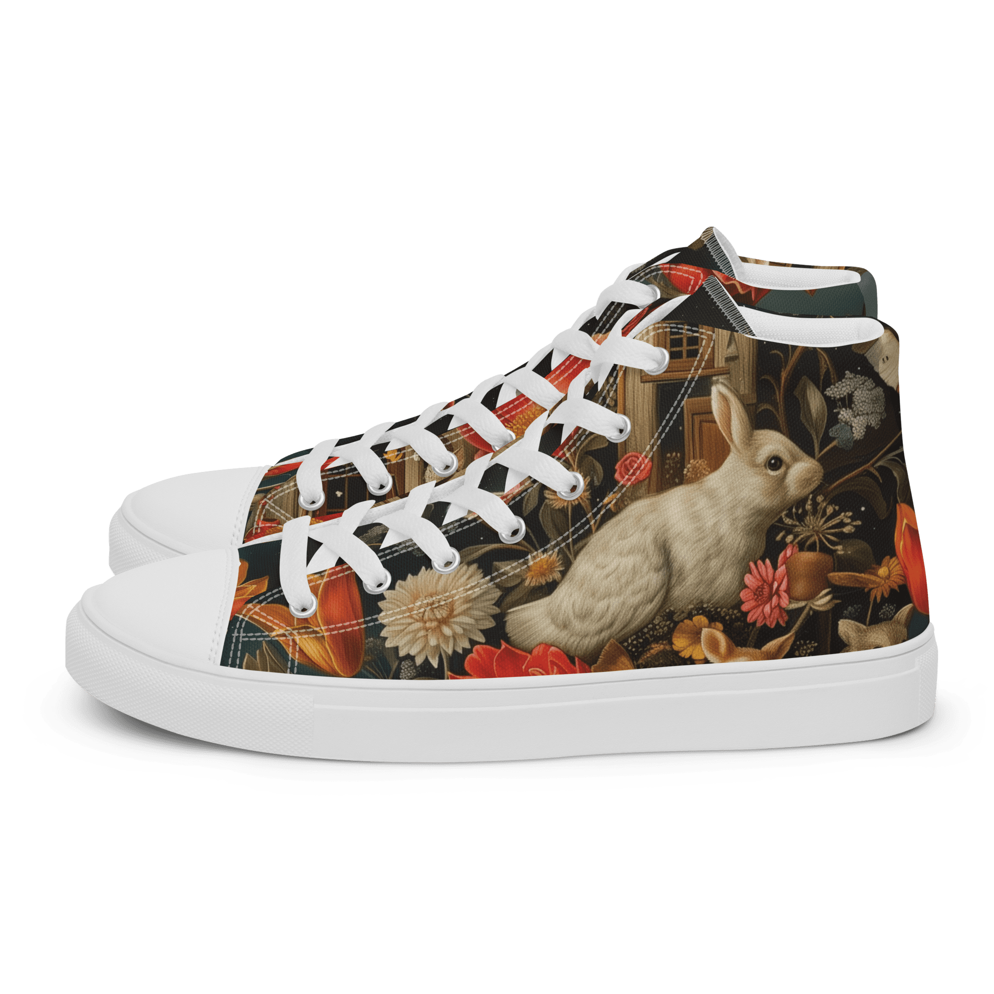Sneakers de caña alta para hombre - Retro Wonderland - Imagen 13
