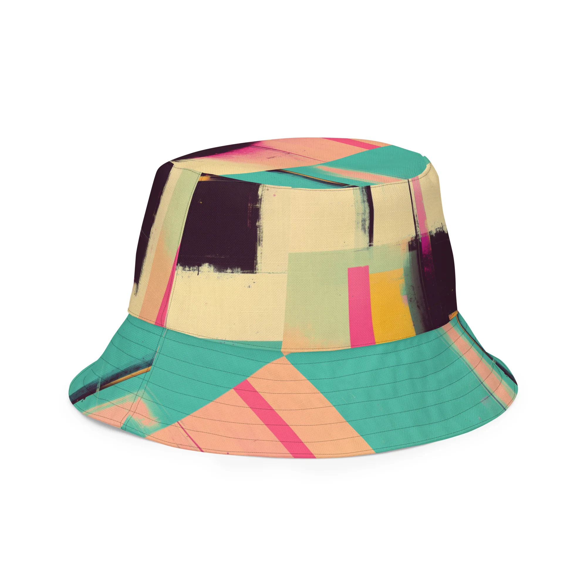 Warm Colors reversible bucket hat - Imagen 4