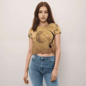 Camiseta corta espacial