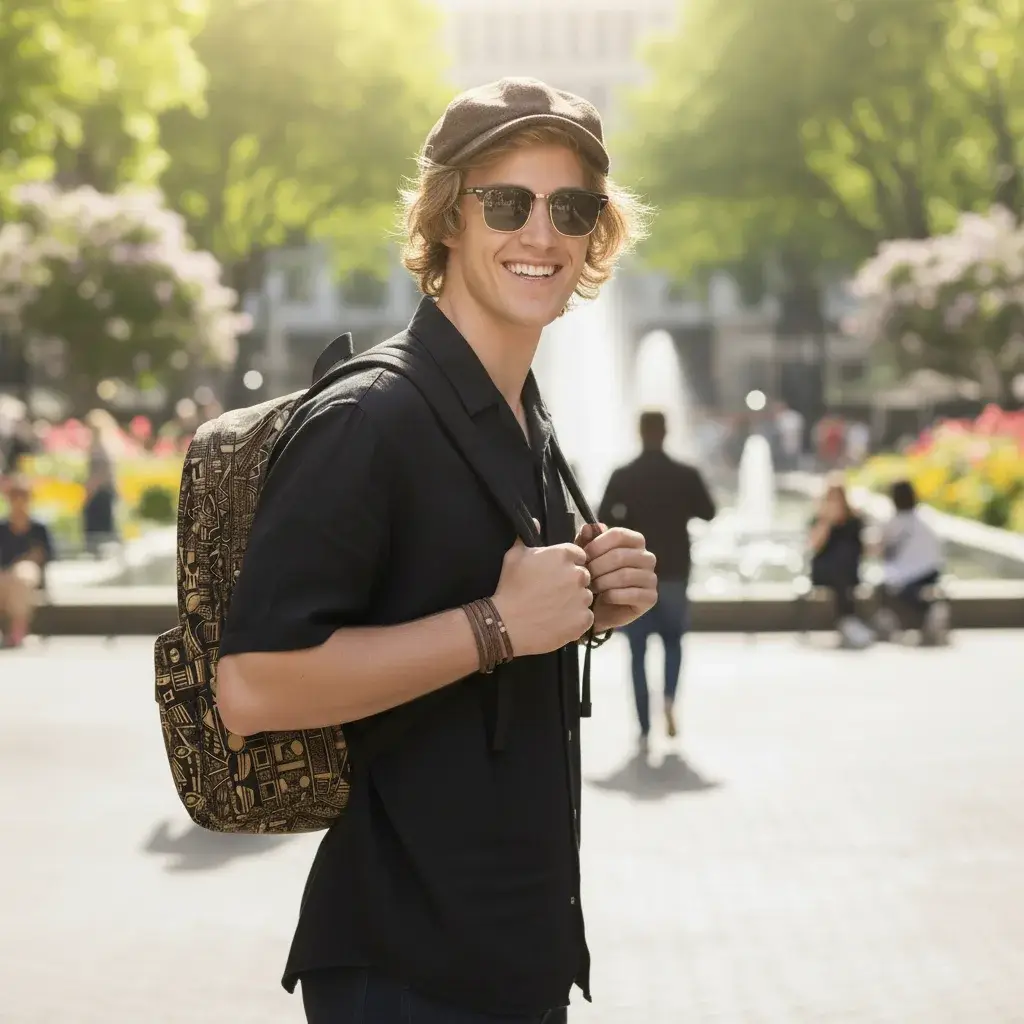 Tribal Pattern backpack - Imagen 5