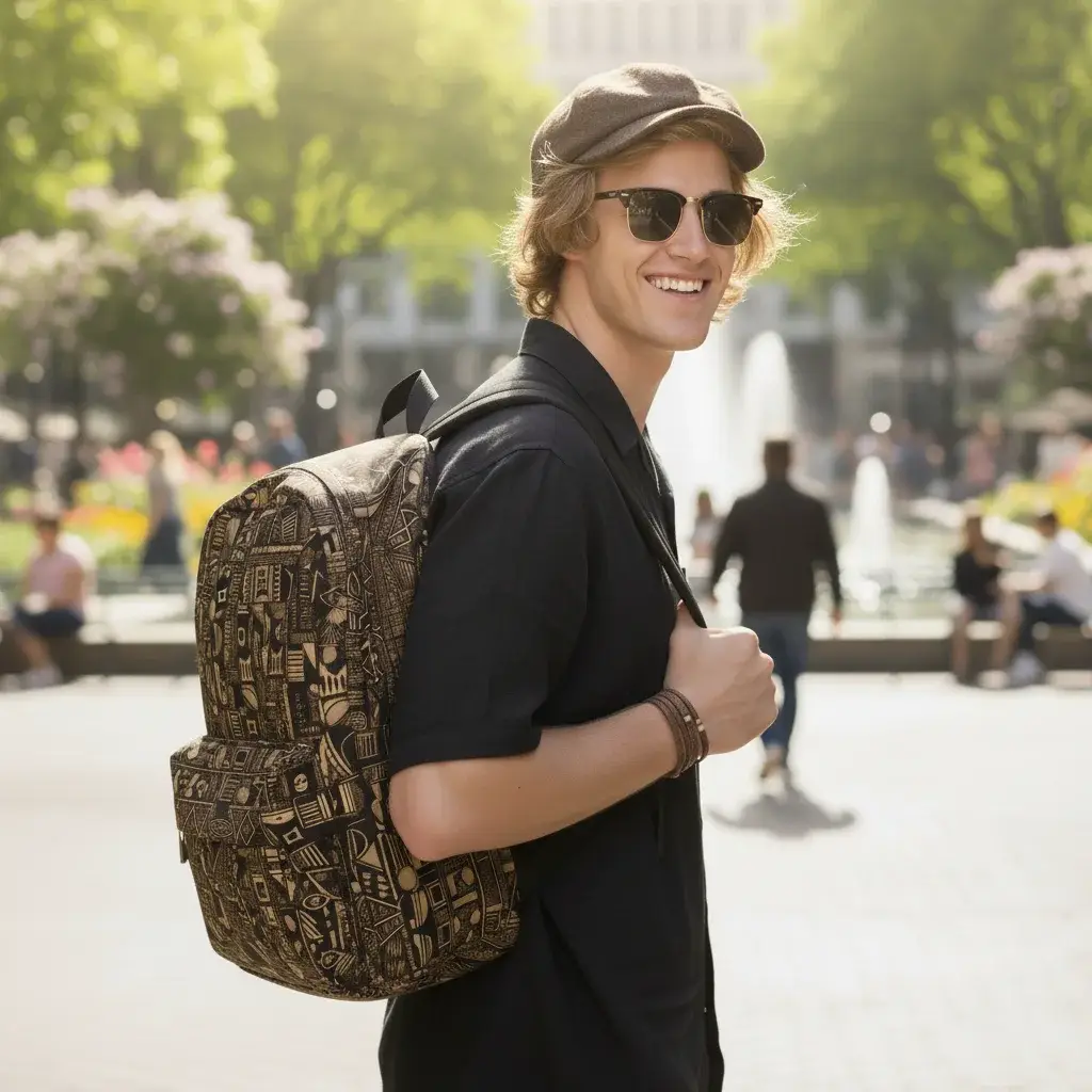 Tribal Pattern backpack - Imagen 4