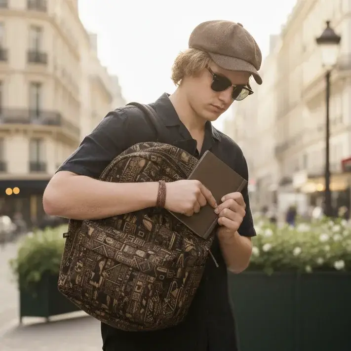Tribal Pattern backpack - Imagen 3