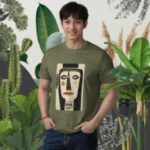 Camiseta 100% algodón Tribal Portrait