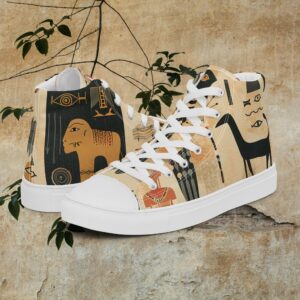 Sneakers de caña alta para hombre – Egyptian flair