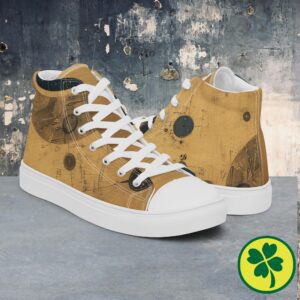 Sneakers de caña alta para hombre - Sun Moon