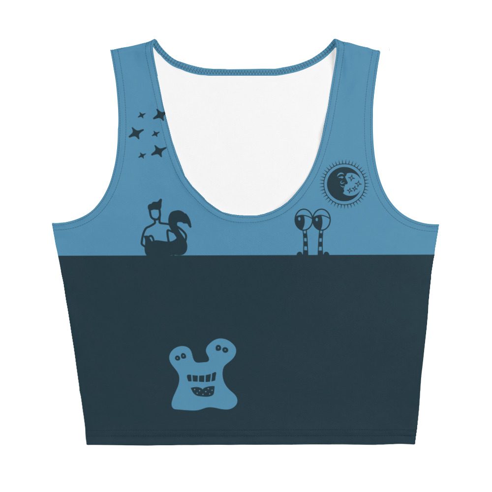 Blue Life Crop Top - Imagen 6