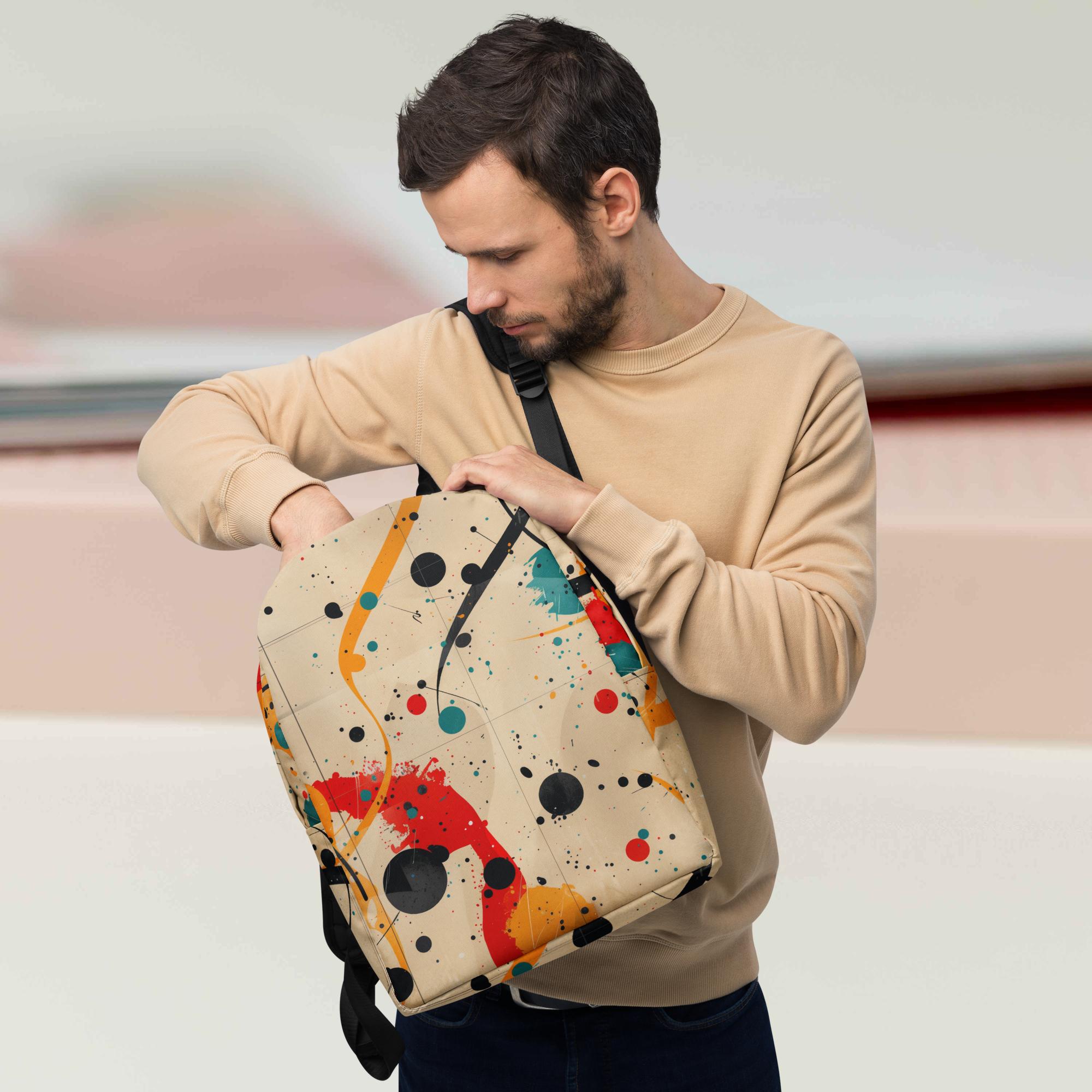 Color splash minimalist backpack - Imagen 3