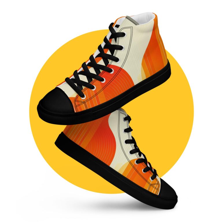 Sneakers de caña alta para mujer - Vintage Vibe