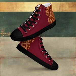 Sneakers de caña alta para hombre – Energía Concéntrica