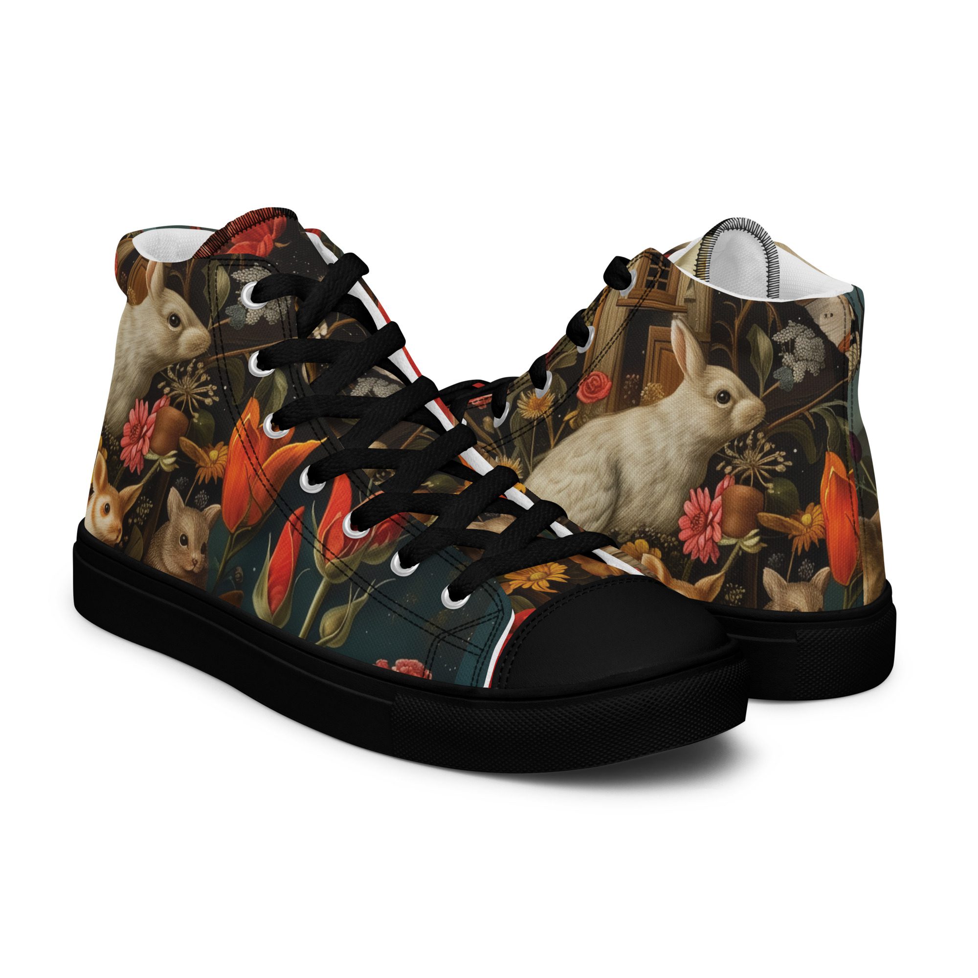 Sneakers de caña alta para hombre - Retro Wonderland - Imagen 3