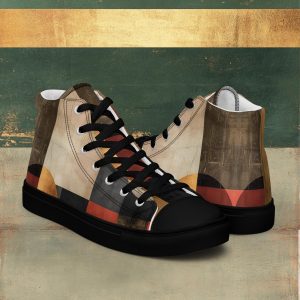 Sneakers de caña alta para mujer – Rectángulos